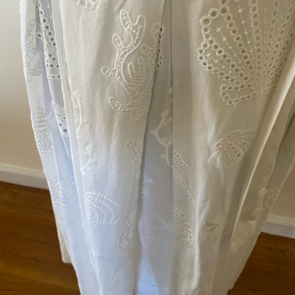 Anthropologie Maeve eyelet white skirt NWOT size 6 - Picture 5 of 5